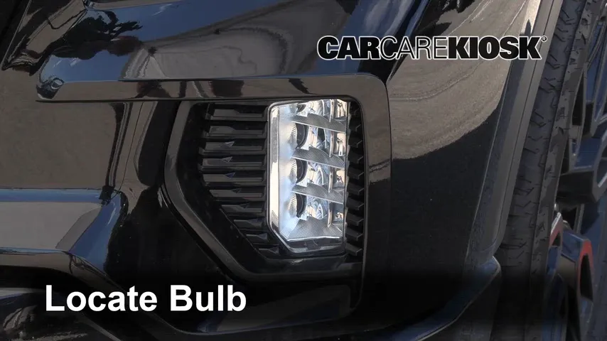 2020 GMC Sierra 1500 Elevation 3.0L 6 Cyl. Turbo Diesel Crew Cab Pickup Éclairage Feu antibrouillard (remplacer l'ampoule)
